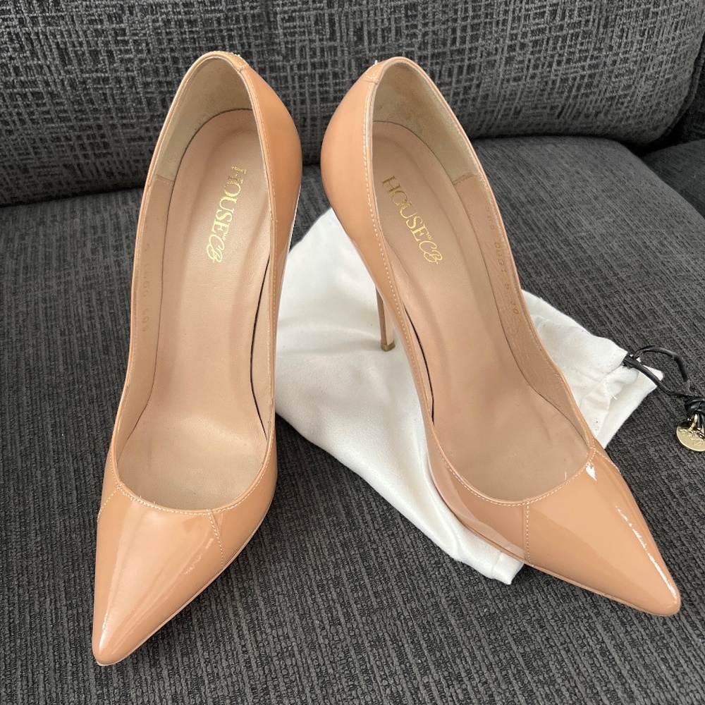 House of CB Nude Stiletto Heels  size 38